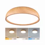 PAULMANN Lampa sufitowa OKA LED 24W 950lm 3000/4000/6500K IP44 230V drewnopodobny / tworzywo sztuczne