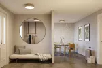 PAULMANN Lampa sufitowa OKA LED 24W 950lm 3000/4000/6500K IP44 230V drewnopodobny / tworzywo sztuczne