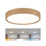 PAULMANN Lampa sufitowa TEGA LED 22.5W 1200lm 3000/4000/6500K IP44 230V drewnopodobny / tworzywo sztuczne