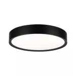 PAULMANN Lampa sufitowa TEGA LED 22.5W 1200lm 3000/4000/6500K IP44 230V czarny matowy / tworzywo sztuczne