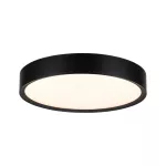 PAULMANN Lampa sufitowa TEGA LED 22.5W 1200lm 3000/4000/6500K IP44 230V czarny matowy / tworzywo sztuczne
