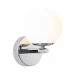 PAULMANN Lampa ścienna łazienkowa GOVE LED 5W 400lm 3000K IP44 230V chrom satyna / metal