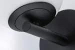 PAULMANN Lampa ścienna łazienkowa GOVE LED 5W 400lm 3000K IP44 230V czarny matowy / metal / szkło