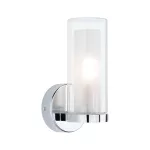 PAULMANN Lampa ścienna LUENA E14 max. 20W IP44 230V szkło chrom / metal