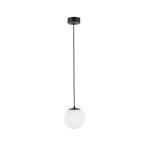 PAULMANN Lampa wisząca łazienkowa GOVE LED 9W 900lm 3000K IP44 230V czarny matowy / metal / szkło