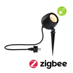 PAULMANN Reflektor ogrodowy KIKOLO LED SH Zigbee RGBW 6.2W 80st. 400lm 2200K- 3000K IP65 230V antracyt / aluminium