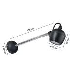 PAULMANN Oprawa elewacyjna KIKOLO LED SH Zigbee RGBW 6.2W 80st. 400lm 2200K- 3000K IP65 230V antracyt / aluminium