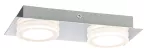 PAULMANN Doradus IP23 LED 2x4,7W Chrom 230V Metal/Tworzywo sztuczne