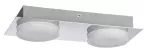 PAULMANN Doradus IP23 LED 2x4,7W Chrom 230V Metal/Tworzywo sztuczne