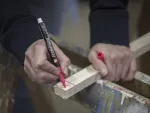 Markery Permapaque z cienką końcówką czarny + czerwony, Sakura