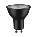 PAULMANN Źródło światła LED GU10 DIM 7W 460lm 36st. 4000K 230V czarny mat / tworzywo sztuczne