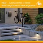 PAULMANN Oprawa elewacyjna ELLIOT LED solar 3000K 5lm IP44 metal / antracyt