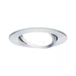 PAULMANN Oprawa do wbudowania NOVA LED wychylna GU10 6.5W 460lm 84mm 2700K IP23 230V aluminium