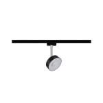 PAULMANN Reflektor na szynoprzewód URail CIRCLE LED DIM 5W 160lm 4000K 230V czarny matowy/ metal