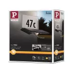 PAULMANN Oprawa elewacyjna YOKO LED numer domu 3000K 42lm + czujnik zmierzchu IP44 antracyt