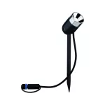 PAULMANN Reflektor ogrodowy Plug & Shine PIKE 2.2W 240lm 3000K IP65 24V antracyt