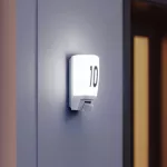 STEINEL Oprawa 60W Steinel L 1 z czujnikiem biała