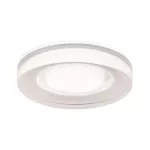 PAULMANN Oprawa do wbudowania LUENA GU10 max. 35W IP65 230V biały szkło / metal