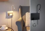 PAULMANN Oprawa ścienna HALINA LED 2.4W 200lm 2700K USB-C 230V biały mat /metal