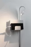 PAULMANN Oprawa ścienna HALINA LED 2.4W 200lm 2700K USB-C 230V biały mat /metal