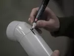 Marker Permapaque Dual Point czarny, Sakura