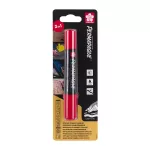 Marker Permapaque Dual Point czerwony, Sakura