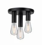 PAULMANN Neordic Skogen plafon max. 3x20W E27 Czarny 230V metal