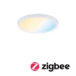 PAULMANN Plafoniera VariFit AREO LED DIM SM Zigbee 13W 1200lm 3000-6500K okrągła 175mm IP44 230V biały matowy / tworzywo sztuczne