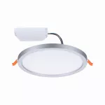 PAULMANN Plafoniera VariFit AREO LED DIM SM Zigbee 13W 1200lm 3000-6500K okrągla 175mm IP44 230V chrom matowy / tworzywo sztuczne