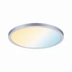 PAULMANN Plafoniera VariFit AREO LED DIM SM Zigbee 16W 1400lm 3000-6500K okrągła 230mm IP44 230V chrom matowy / tworzywo sztuczne