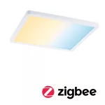PAULMANN Plafoniera VariFit AREO LED DIM SM Zigbee 16W 1400lm 3000-6500K 230x 230mm IP44 230V biały matowy / tworzywo sztuczne