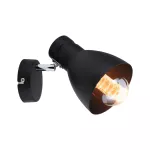 PAULMANN Oprawa ścienno-sufitowa DAVY max.1x20W E27 230V czarny metal