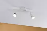 PAULMANN Oprawa ścienno-sufitowa CAROLINA GU10 max. 2x10W 230V biały mat / metal