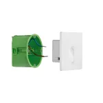 PAULMANN Oprawa przyschodowa WALL LED kwadrat 1.7W 65lm 2700K 230V biały / tworzywo sztuczne