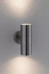 PAULMANN Oprawa elewacyjna FLAME GU10 max. 2X35W IP44 230V szczotkowany / stal nierdzewna