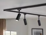 PAULMANN Reflektor na szynoprzewód URail TUBO LED 4.5W 166lm 3000K 230V czarny matowy/ metal