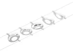 PAULMANN System linkowy Set RoundMac 5x4,5W LED biały