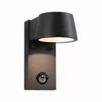 PAULMANN Oprawa elewacyjna CAPEA LED 6W 500lm 3000K czujnik ruchu+zmierzchu IP44 230V antracyt aluminium