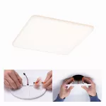 PAULMANN HomeSpa Panel Veluna VariFit IP44 15W regulacja temperatury Zigbee 185x185mm