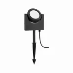 PAULMANN Reflektor ogrodowy SWIVEA Led 8W 3000K IP44 460lm 230V ciemny szary/ aluminium