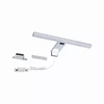 PAULMANN Oprawa ścienna SELO LED nad lustro 3.7W 400lm 300mm 2700/4000/6500K IP44 230V chrom / biały