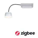 PAULMANN Źródło światła NOVA COIN LED SH Zigbee 6W 470lm 50mm 2700K 230V satyna