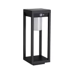 PAULMANN Oprawa ogrodowa MARISOL LED solar PIR 3000K 350lm IP44 czarny