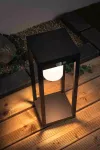 PAULMANN Oprawa ogrodowa MARISOL LED solar PIR 3000K 350lm IP44 czarny