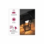 PAULMANN Oprawa ogrodowa MARISOL LED solar PIR 3000K 350lm IP44 czarny
