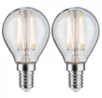PAULMANN LED Fil 2szt kropla 250lm E14 2700K Prze 2W 230V
