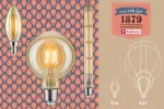 PAULMANN LED BigDrop fil 400lm E27 1800K ści gold 7W podwójna spirala 230V
