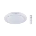 PAULMANN Panel Rainbow Dynamic 38,5W RGB Zmienna Biel Biały/chrom