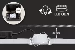 PAULMANN Źródło światła NOVA COIN LED 6W 530lm 50mm 4000K 230V satyna
