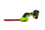 24 V nożyce do przycinania trawy i żywopłotów Greenworks G24SHTK2 zestaw ładowarka + aku 2 Ah